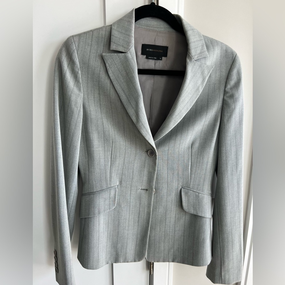 BCBG Gray Blazer-Small